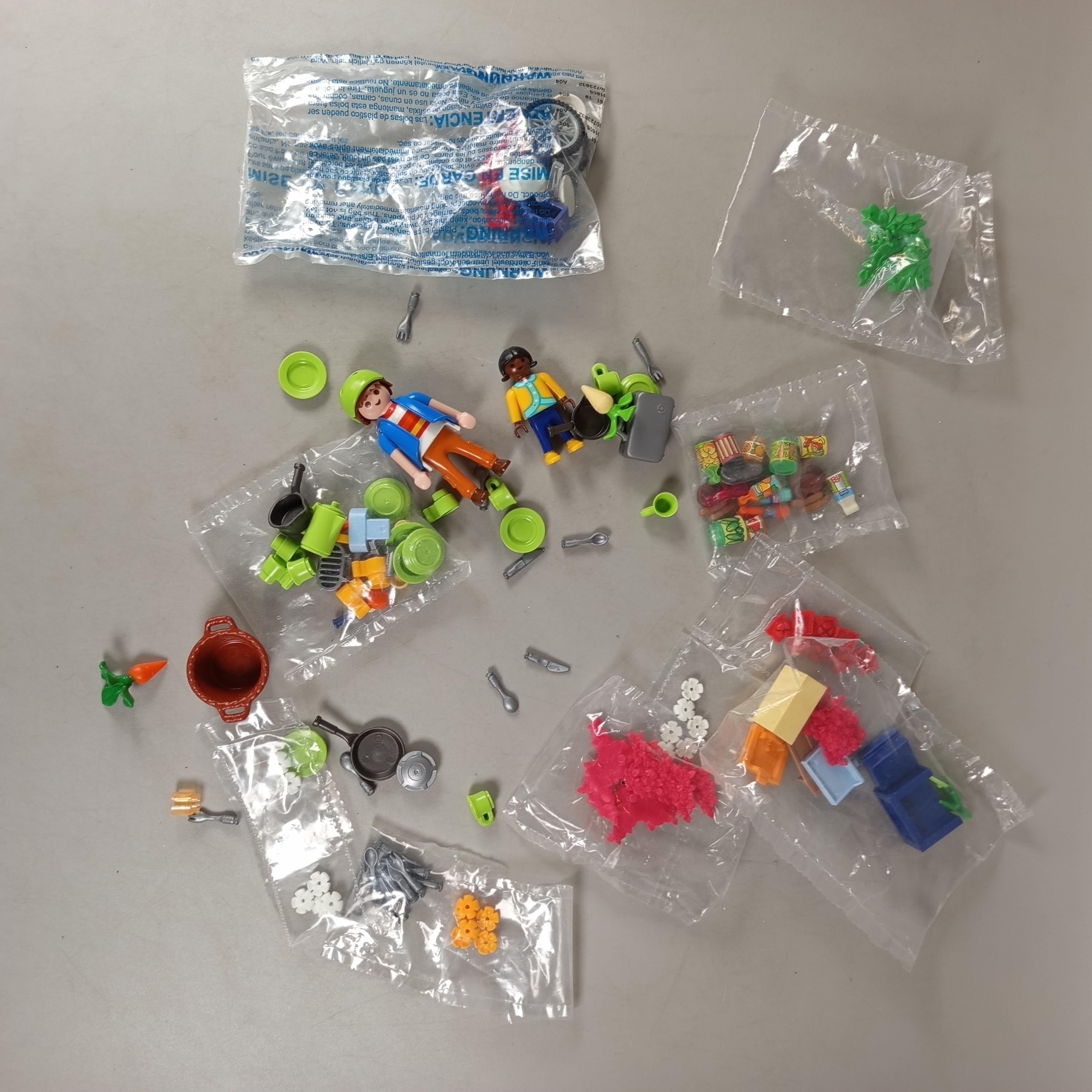 Playmobil Bundle Küche Set von 2 Figuren, ab 3 4 5 Jahre | ✅ geprüft